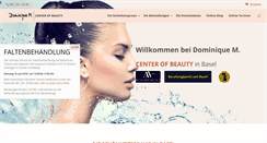 Desktop Screenshot of dominiquem.ch